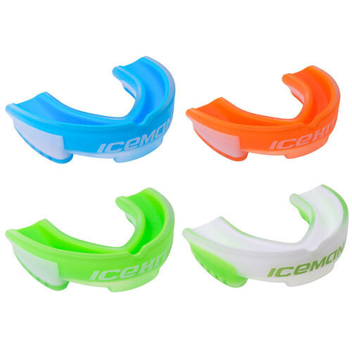 Капа одночеловестная двухкомпонентная Flamma Ice Hit, Ice Man, 11+ Вишнёвое - изображение 1