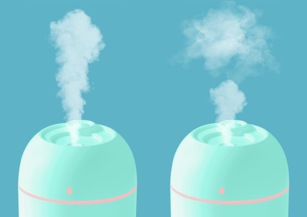 Портативний ультразвуковий зволожувач повітря 220 мл зелений Київ - фото 7