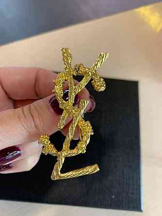 Сен Лоран брошка / Yves Saint Laurent стильная брошка Одесса