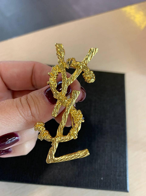 Сен Лоран брошка / Yves Saint Laurent стильная брошка Одесса - изображение 1