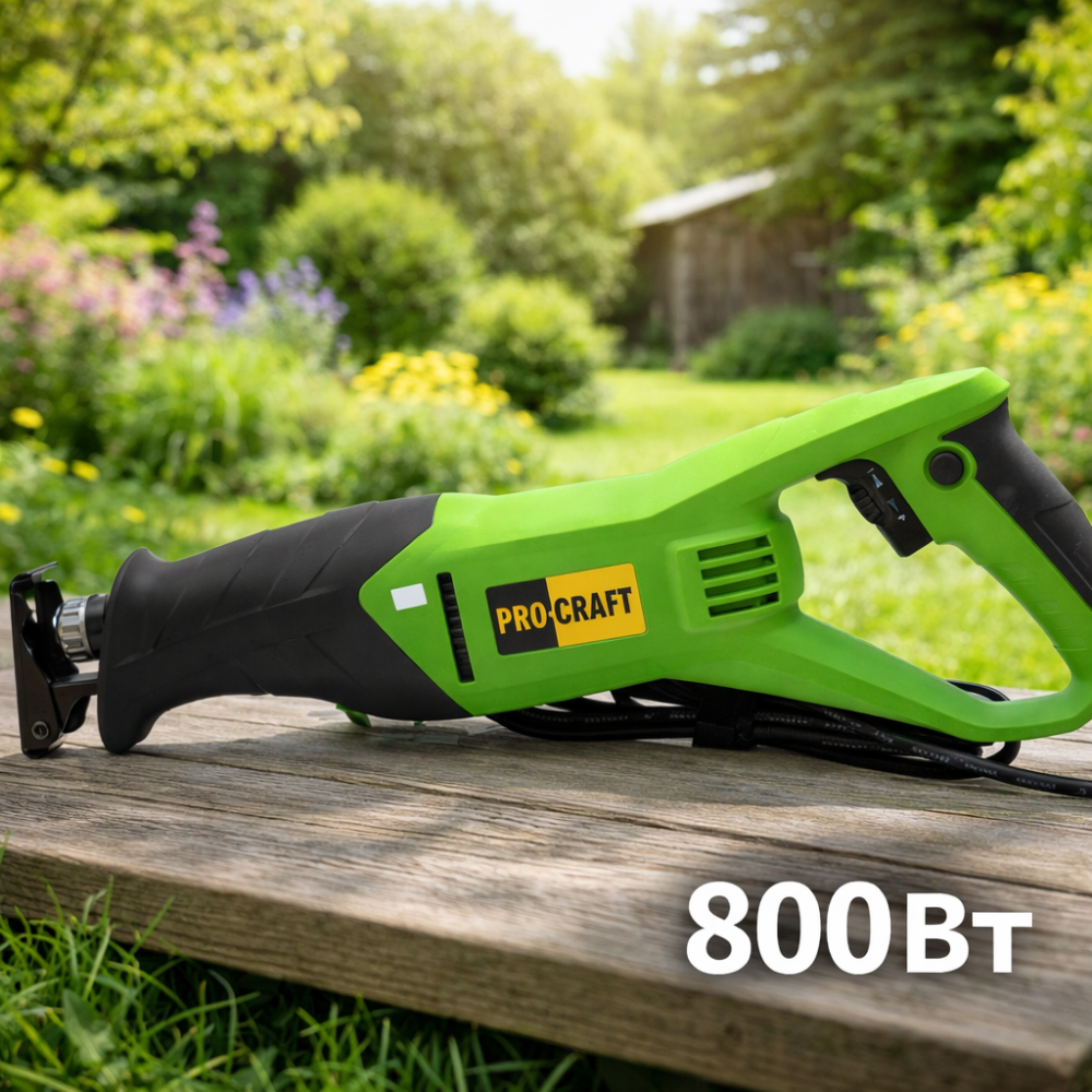 Шабельна пила Procraft PSS1600  800 Вт,Потужна шабельна пила,Легка шабельна пила Львів - фото 1