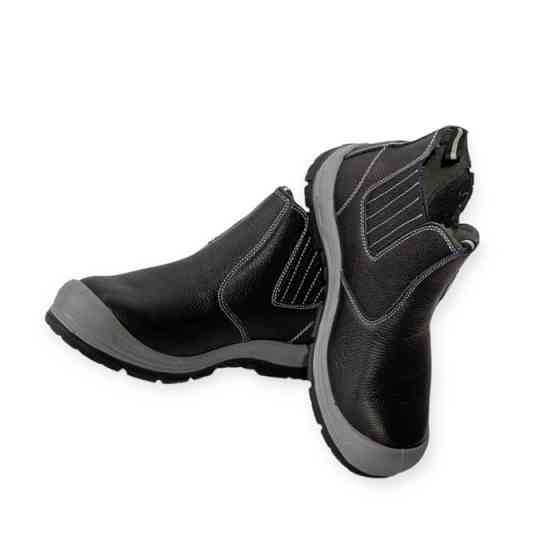 Черевики Pittsburgh захисні без шнурків, р 42 шкіра, композитний піднос, антипрокол. маслобензостій Мукачево