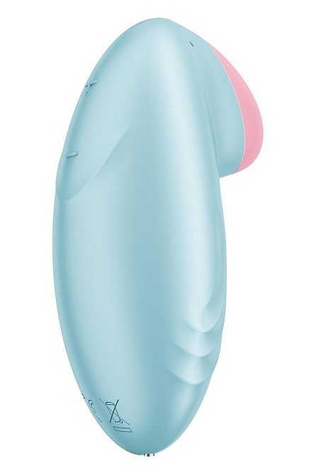 Смарт-вибратор для клитора Satisfyer Tropical Tip Light Blue Sex Aura Киев - изображение 6