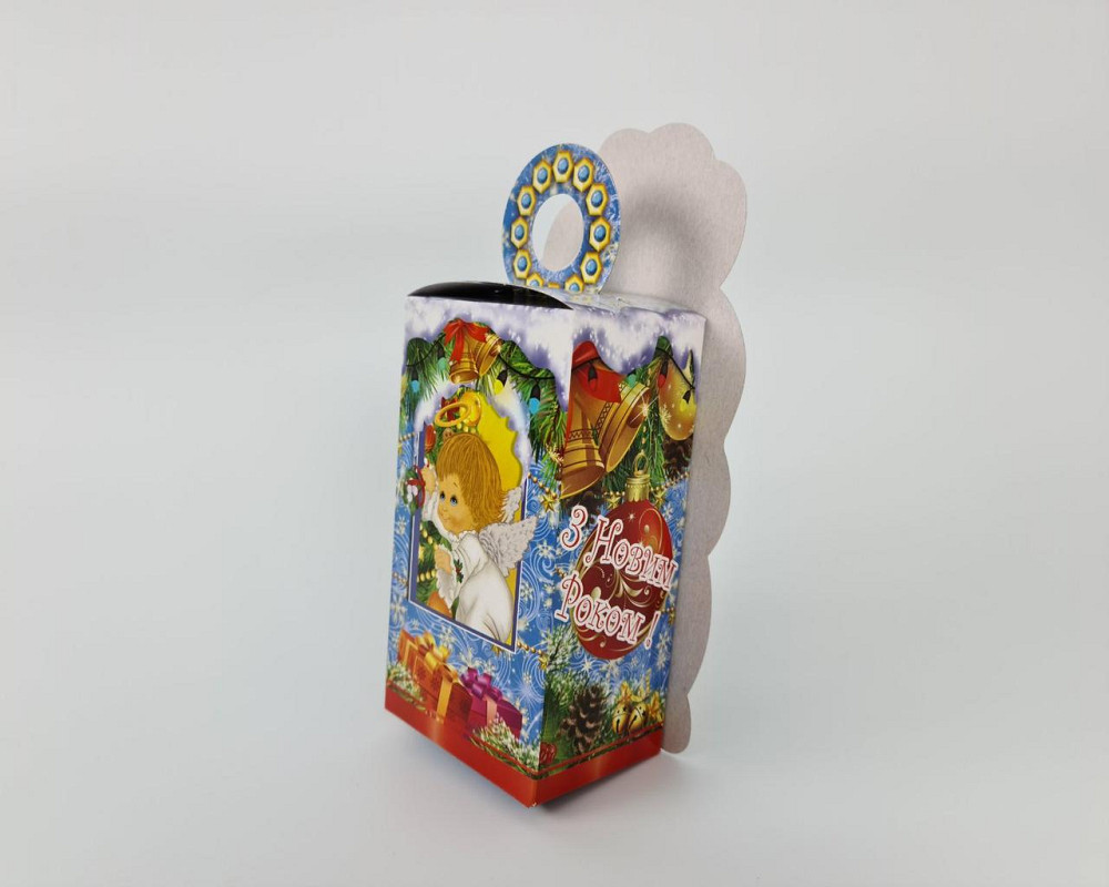 Новорічні коробки для цукерок No230 (700 г) nerw Ангелочки в Ялинки (25 шт.) Харків - фото 3