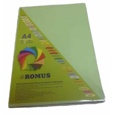 Папір Romus A4 80 г/м2 100sh Light green (R50638) Вінниця - фото 1