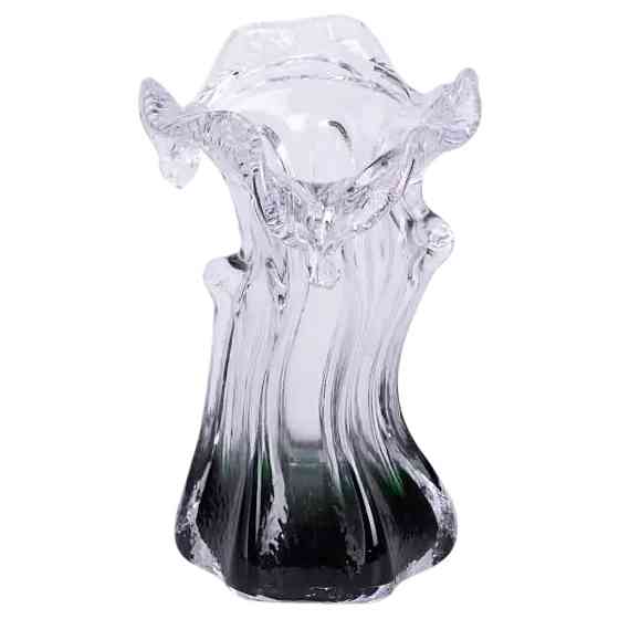 Yiwu Декоративна скляна ваза для квітів 15.5 см фігурна ваза 100 мл Зелена HP-9-3 Киев