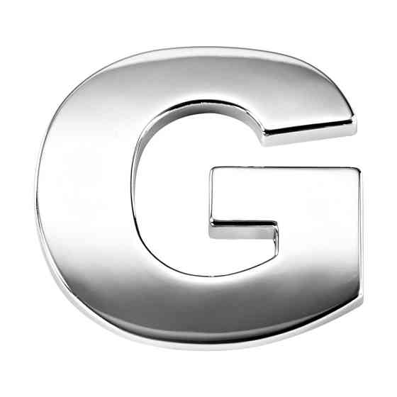 Наклейка 2 см Буква G Киев