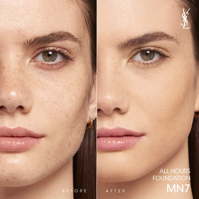 Стійка тональна основа Yves Saint Laurent All Hours Encre de Peau Foundation MN7 Слов'янськ - фото 4