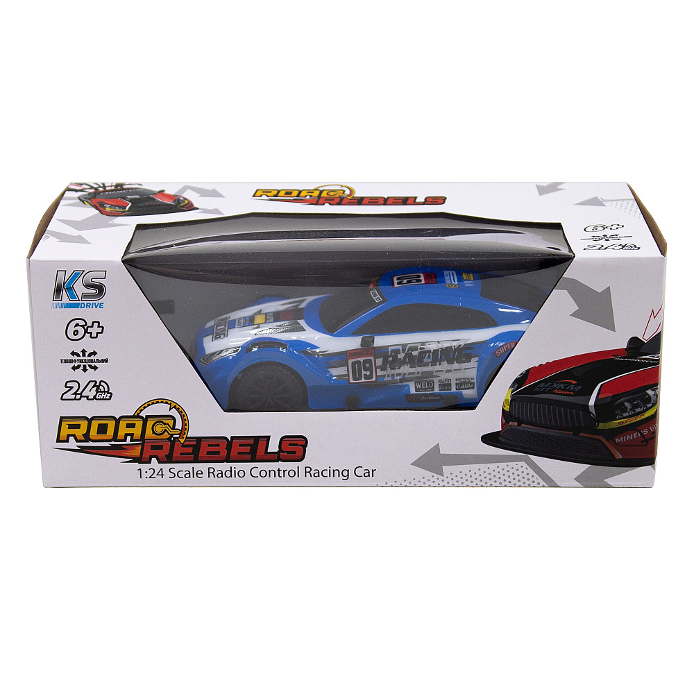 Автомобіль KS Drive на р/к - Road Rebels (1:24, блакитний) Дніпро - фото 11