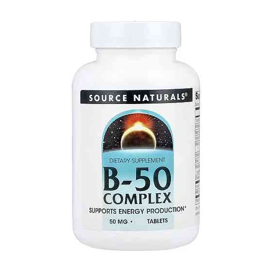 Vitamin B-50 Complex 50mg - 50 tabs Луцк