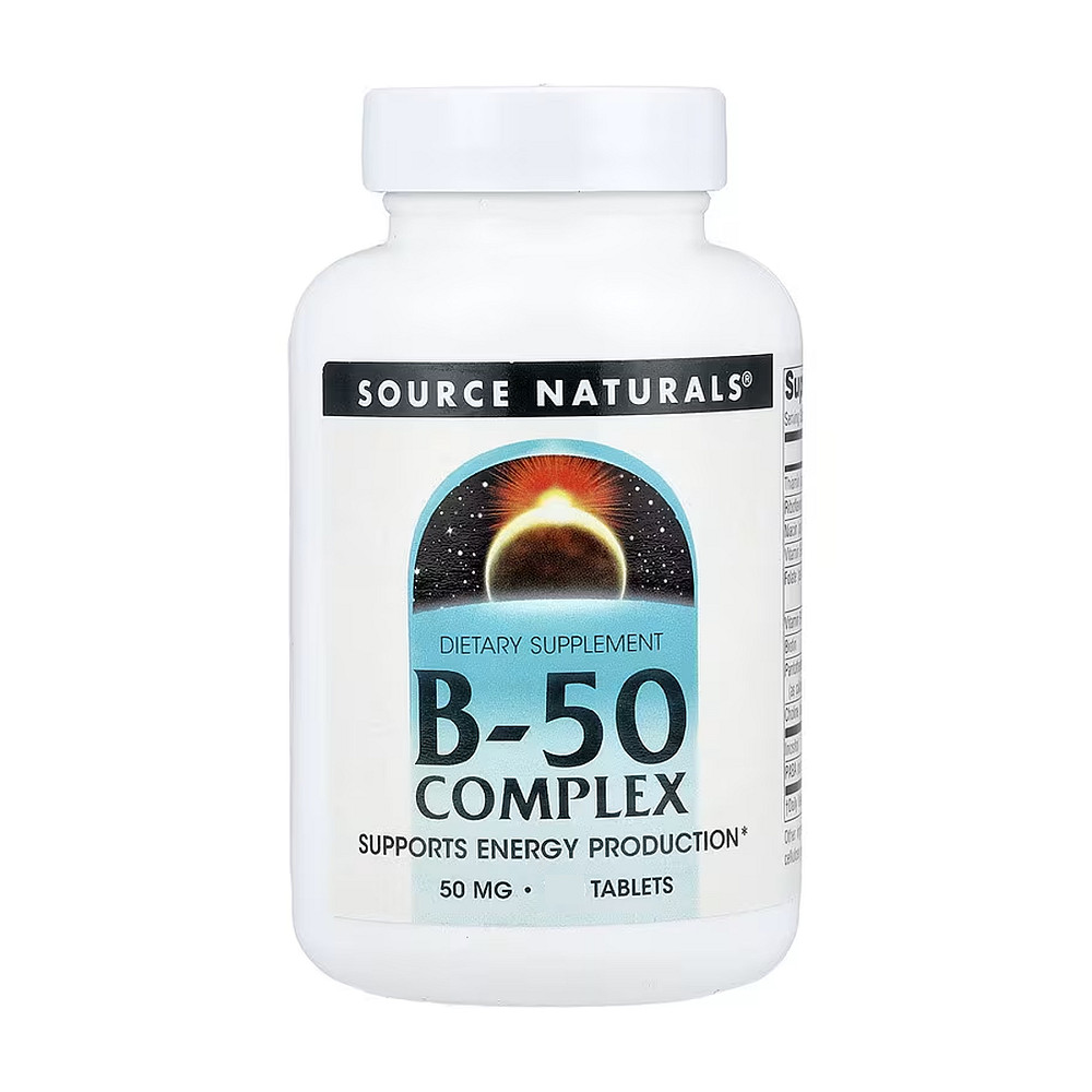 Vitamin B-50 Complex 50mg - 50 tabs Луцк - изображение 1