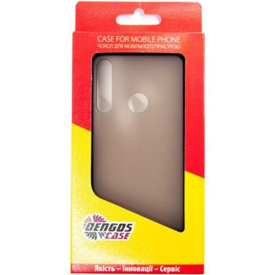 Чехол для мобильного телефона Dengos Matt Huawei Y6P, black (DG-TPU-MATT-54) (DG-TPU-MATT-54) Винница - изображение 4