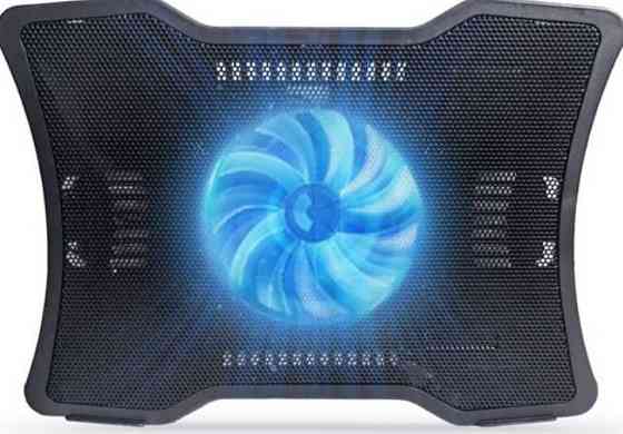 Охолоджувальна підставка під ноутбук Pccooler 10-15" 140 mm BLUE LED. Харків