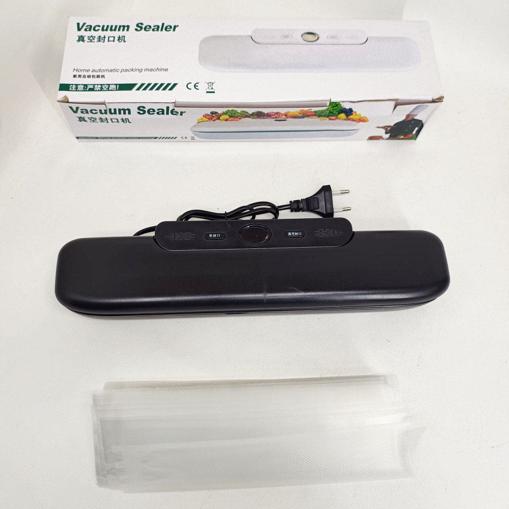 Вакуумный упаковщик автоматический с дисплеем Vacuum sealer NEW BLACK MT-62 Львов - изображение 17