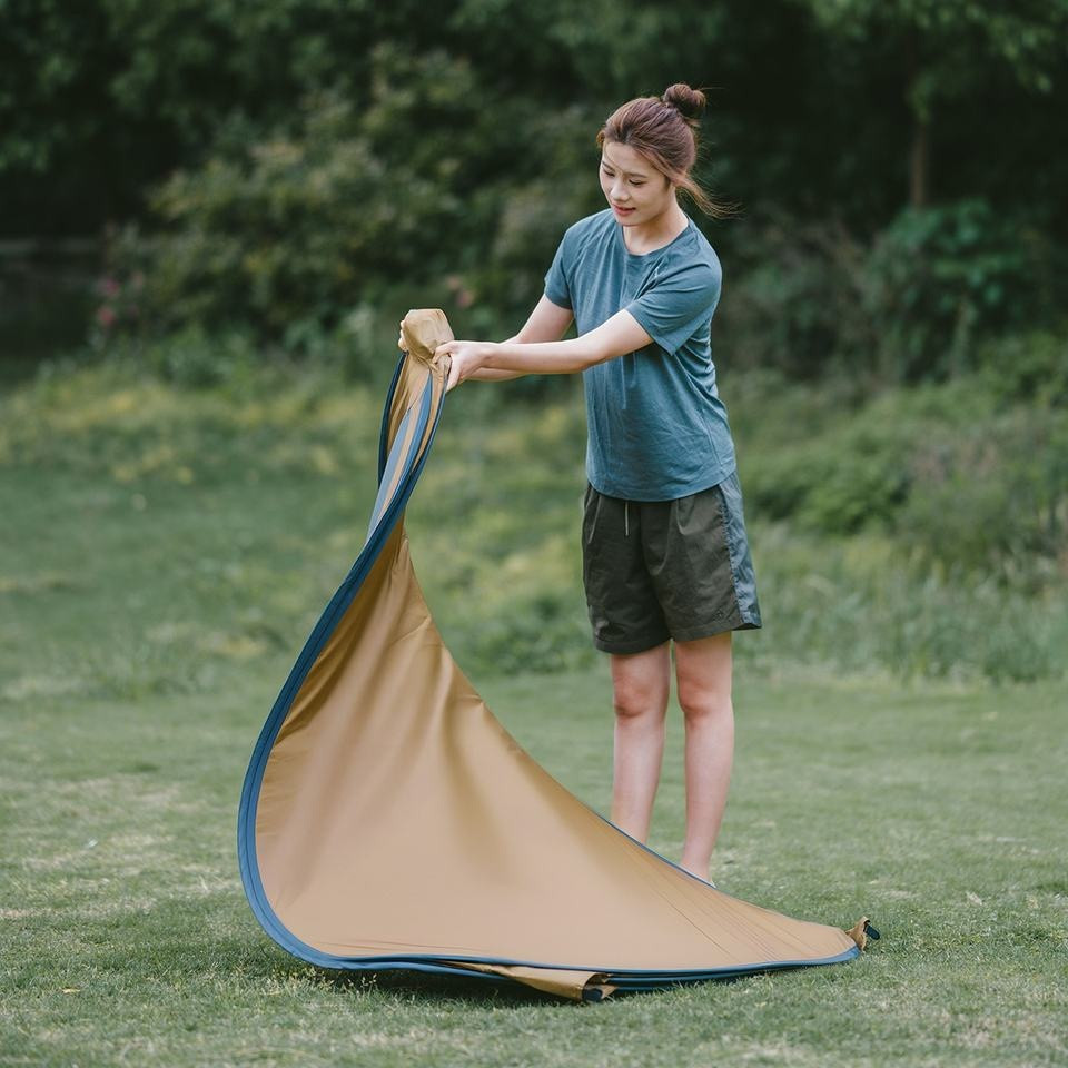 Душевая палатка раскладная Naturehike NH17Z002-P, коричневый Киев - изображение 17