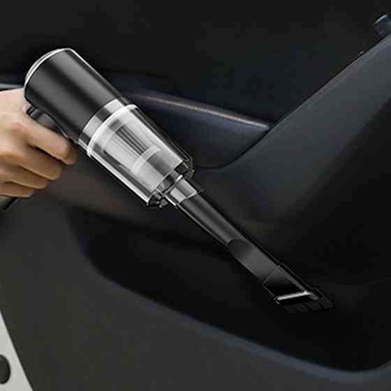 Автомобильный пылесос Vacuum cleaner + Подарок ФМ-трансмиттер CAR X8 BT / Аккумуляторный пылесос с насадками Киев