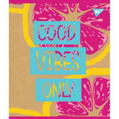 Зошит Yes А5 Fruits Color Крафт 12 аркушів лінія (765073) Вінниця