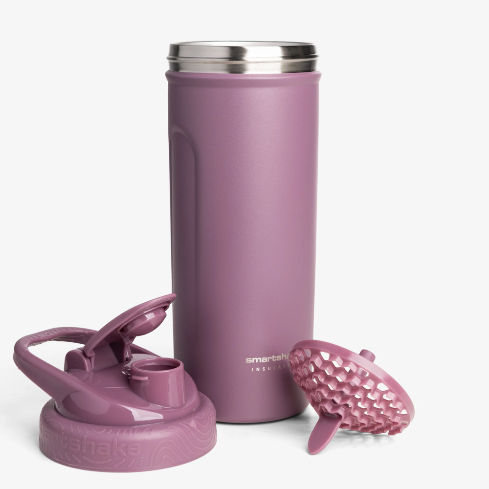 Шейкер спортивний SmartShake металевий Insulated Steel 750ml Plum Кам'янське - фото 2