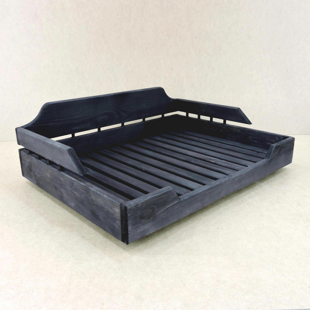 Лежак деревянный для собаки 