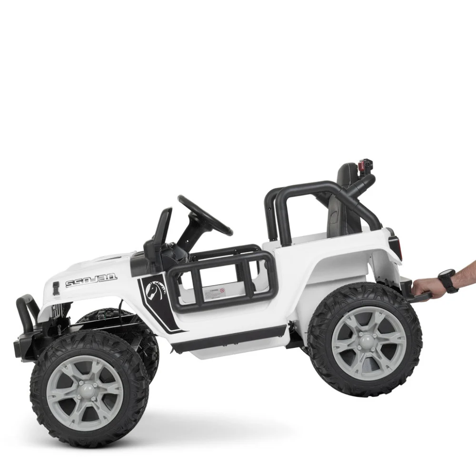 Дитячий електромобіль Джип Bambi Racer M 4282EBLR-1 до 30 кг Вінниця - фото 5