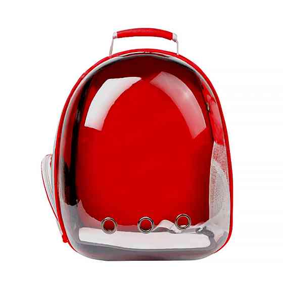 Рюкзак-переноска для кошек Taotaopets 252203 Panoramic 35*25*42cm Red Київ