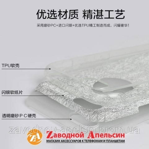 Huawei Nova 2 (PIC-LX9) чохол блискітки Shining Glitter Одеса - фото 2