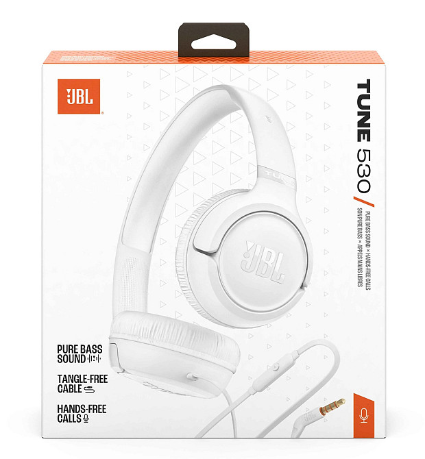 Гарнитура JBL TUNE 530 White (JBLT530WHT) (7225518) Киев - изображение 10