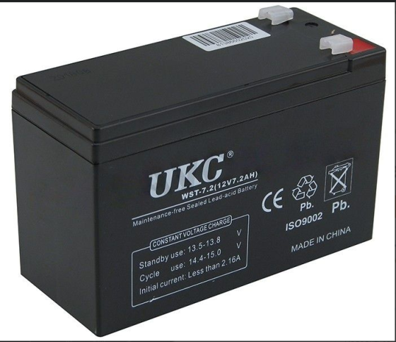 Гелієвий акумулятор 12V/7Ah UKC 1884 Одеса