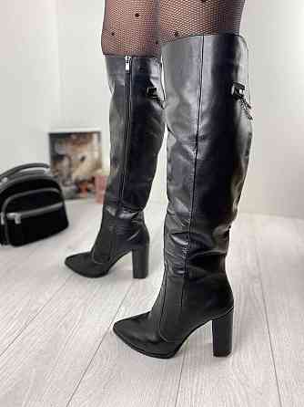 Чоботи жіночі ARLEN чорні шкіра натуральна зима 37р. (3166) Коломыя