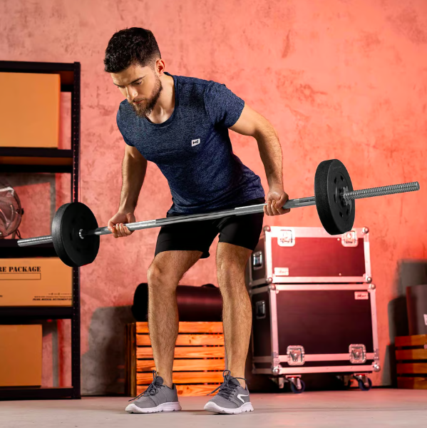 Гриф для штанги Hop-Sport 167см (30мм) Київ - фото 7