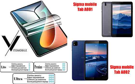 Полиуретановая пленка HyperClear Guard для Sigma Mobile Tab A801, Tab A802 Киев