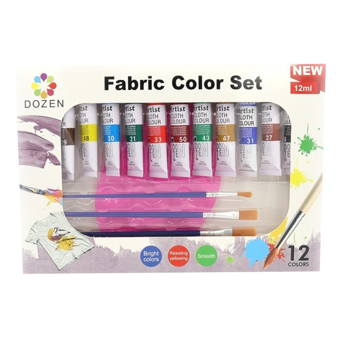 Набор карасок для одежды Dozen DSCN0680, 12 мл 12 шт Винница - изображение 1