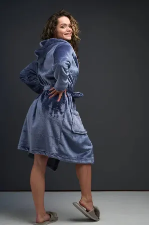 Халат жіночий із велсофту Marsana frozen lake 08-005 Maria Київ