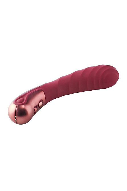 Вібратор для точки G рельєфний, Dream Toys Dinky Single Vibrator Jaimy D, бордовий Sex Aura Київ - фото 3