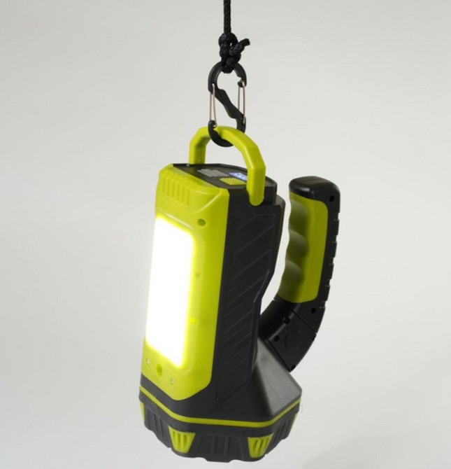 Ліхтар акумуляторний Tiross TS-1983, чорно-зелений Винница - изображение 4