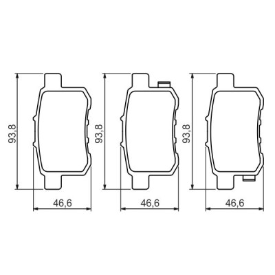 Тормозные колодки Bosch 0 986 494 338 Винница - изображение 5