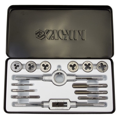 Набор метчиков и плашек Sigma 14 предм., металлический кейс (1643071) Винница - изображение 3