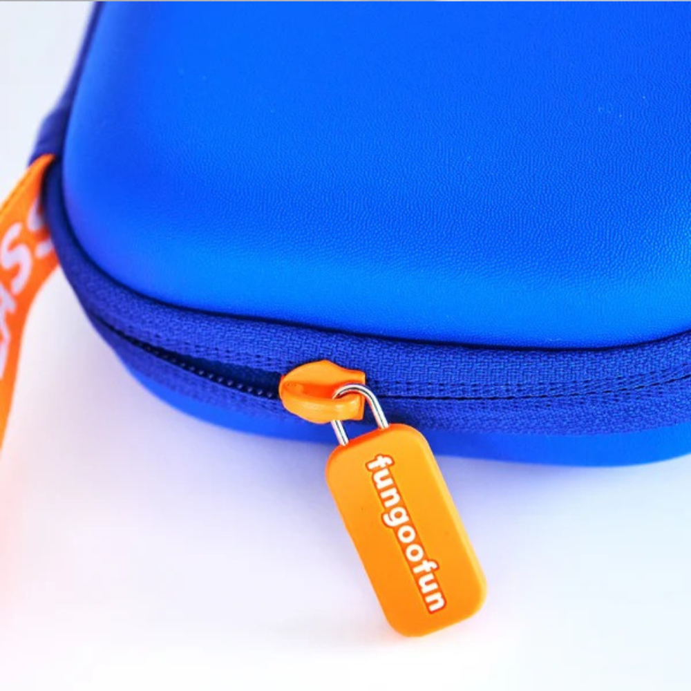 Сумка органайзер для гаджетов и аксессуаров,кабелей,проводов, силиконовая,влагостойкая на 1 отделение,синяя Каменец-Подольский - изображение 3