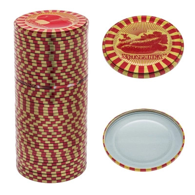 Кришка для банки Хуторянка закаточна 50 шт Вінниця - фото 1