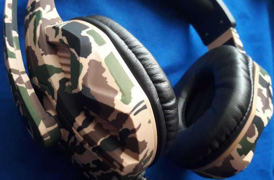 Ігрові навушники Камуфляж Camouflage-Green. Харків - фото 6