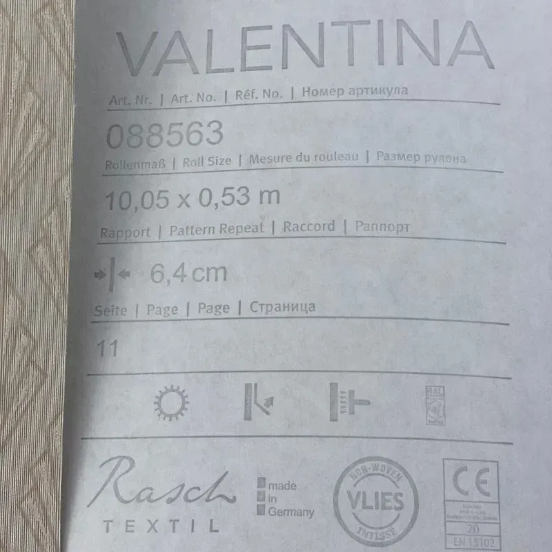 Шпалери Rasch Textil Valentina 088563 Київ - фото 4