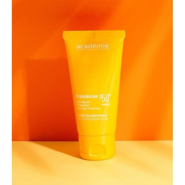 Cонцезахистний флюїд для обличчя UVA/UVB SPF 50+ / Fluide Solaire Visage SPF 50+ Academie 50 мл Дніпро - фото 2