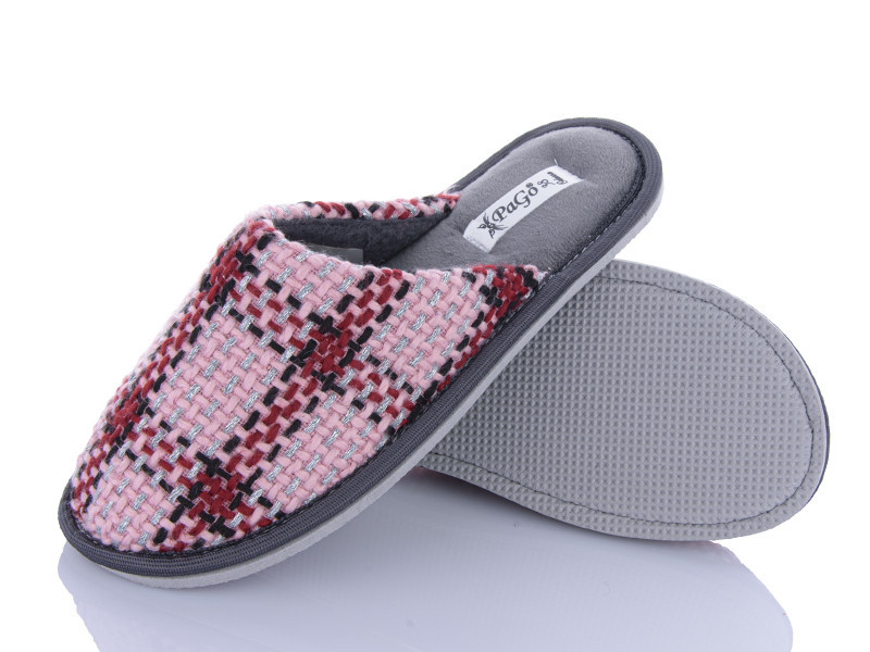 Тапочки кімнатні жіночі закритий носок домашні PaGo Одеса - фото 9