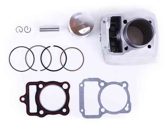 Циліндр у зборі, на двигун CG150, 62 мм, 11 Мукачево