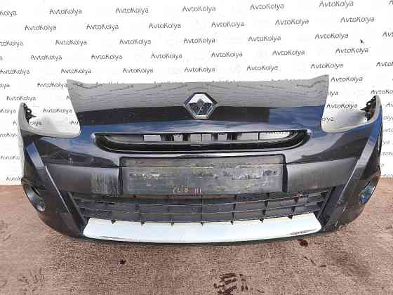 Бампер передній Renault Clio III 2009-2012 рестайлінг (8200799935) Ковель