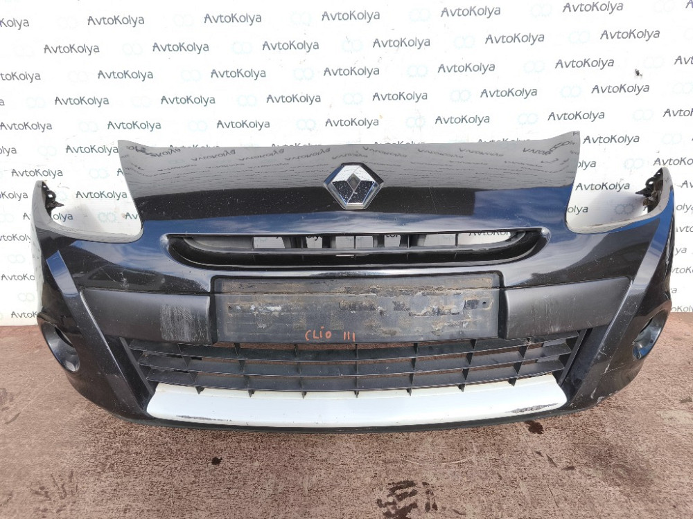 Бампер передній Renault Clio III 2009-2012 рестайлінг (8200799935) Ковель - фото 6