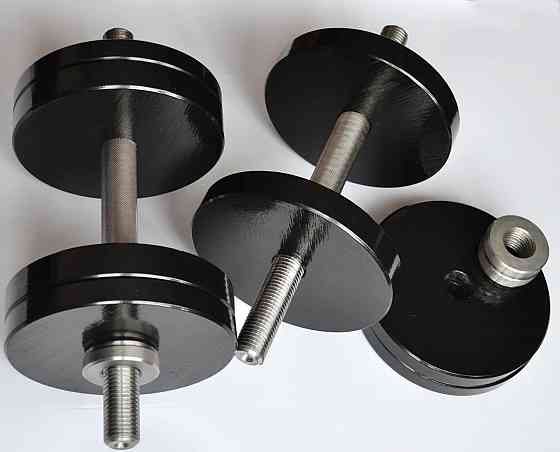 Гантели наборные 2 по 16 кг Гантели, гири, штанги и диски металлические с порошковой покраской Киев