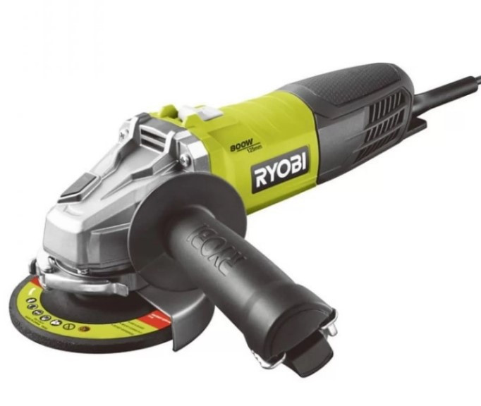 Шліфмашина кутова Ryobi RAG800-125G, 125мм, 800Вт, 12000 об/хв, 2.4кг Одеса - фото 1