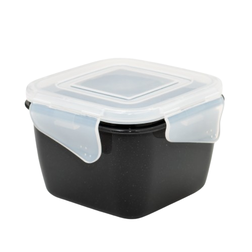 Контейнер універсальний 1,5л квадратний граніт/прозорий Фієста Алеана Житомир - фото 1