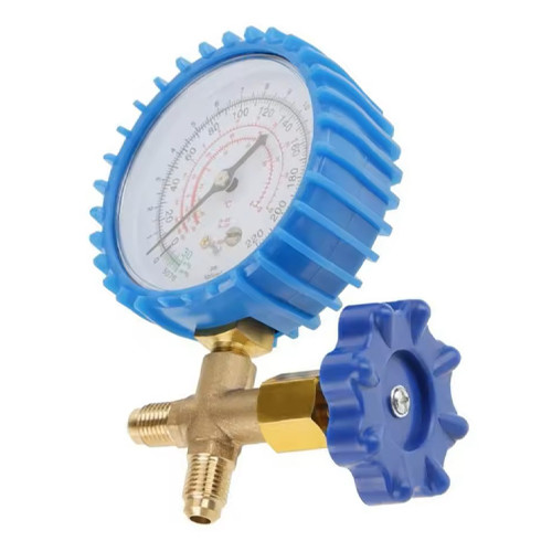 Коллектор манометрический c вентилем 0-220psi для заправки фреона XWM-466 Винница - изображение 3